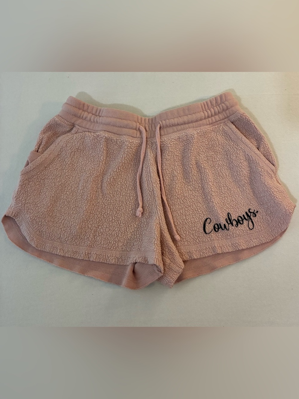 boxercraft Pink Sherpa cowboys Athletic Shorts